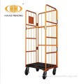 durable galvanized logistic rolling hand trolley cart